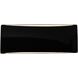 Ambiance LED 13 inch Gloss Black ADA Wall Sconce Wall Light