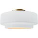 Radiance Collection - Tier Semi-Flush Ceiling Light, Form+Finish+Function