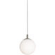 Loretto Pendant Ceiling Light in Satin Nickel