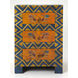 Dharma Hand Painted Artifacts Chest/Cabinet