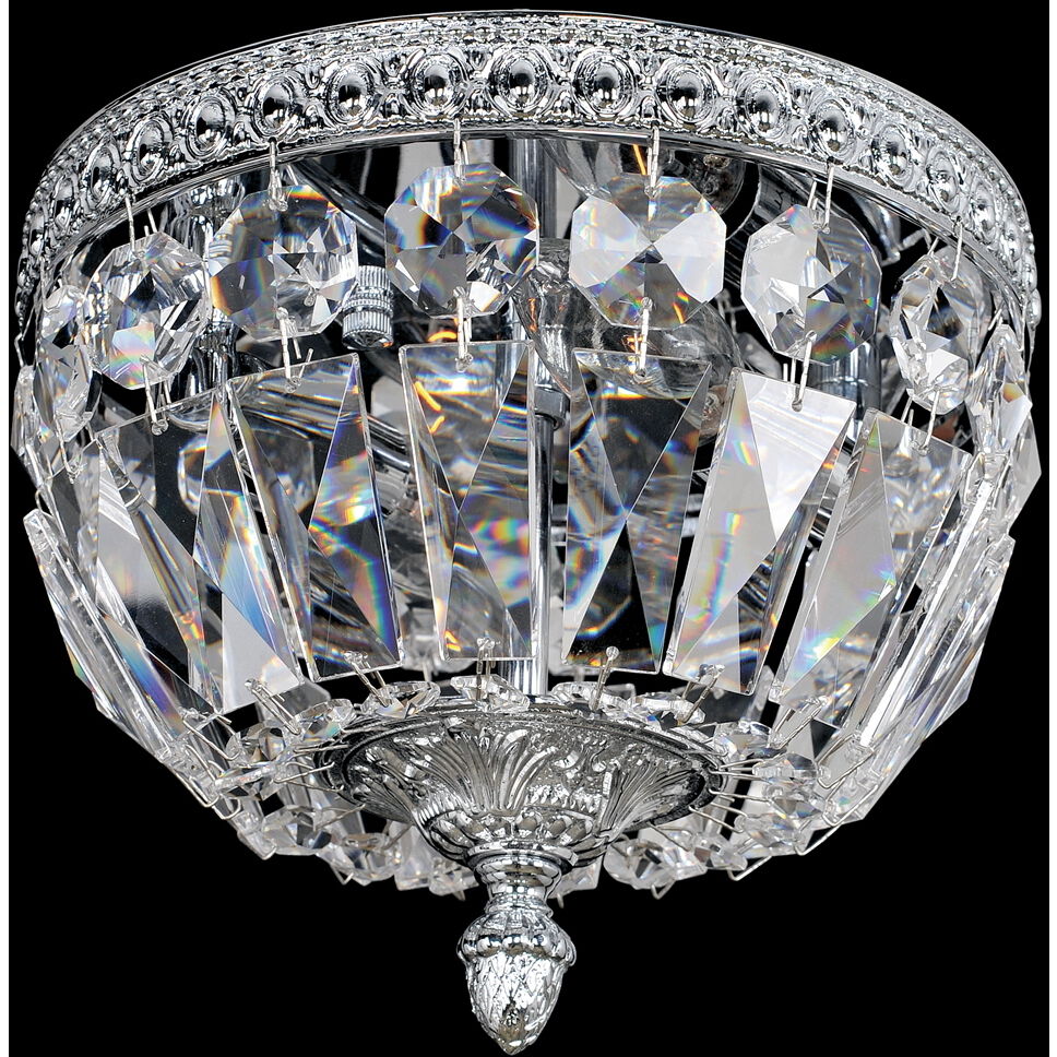 Lemire 2 Light 10 inch Chrome Flush Mount Ceiling Light