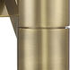 Rohe Sconce Wall Light in Oxidized Brass