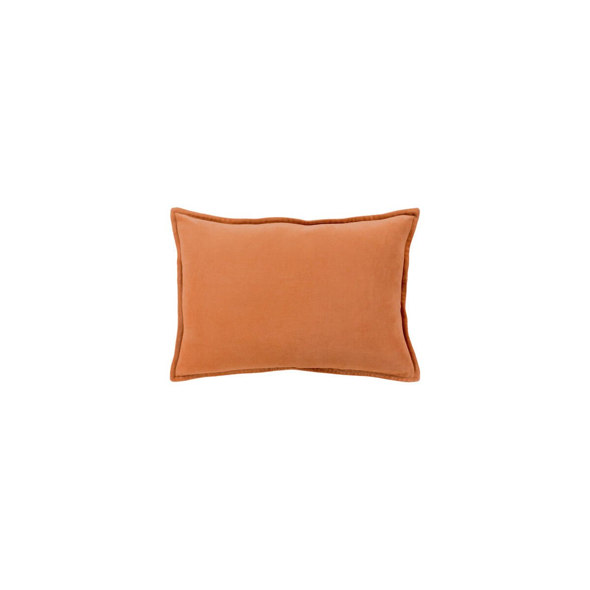 Cotton Velvet 19 X 19 inch Brown Pillow Kit in 13 x 19, Lumbar