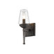 Marcellis 1 Light 5 inch Dark Natural Iron Wall Sconce Wall Light, Damp