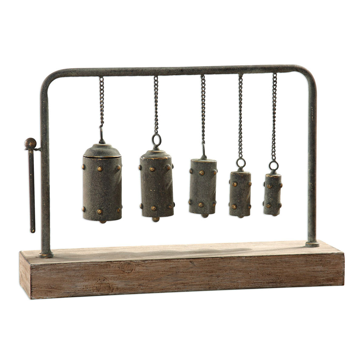 Bianzhong Fir Wood Base Decorative Accent