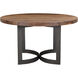 Bent 54 X 54 inch Natural Dining Table, Round