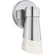 Fusion Collection - Lugano Family 4.75 inch Polished Chrome ADA Wall Sconce Wall Light in 1, EVOLV