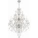 Traditional Crystal 15 Light 32 inch Polished Chrome Chandelier Ceiling Light