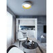 Kayce 1 Light 19 inch White Flush Mount Ceiling Light