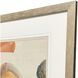Wicker Terracotta Orange and Green and Beige and Rust Framed Art