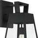 Cooper 1 Light 18 inch Matte Black Outdoor Wall Lantern