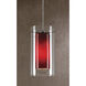 Signature 1 Light 4 inch Brushed Steel Pendant Set Ceiling Light, Low Voltage