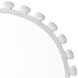 Sanya 32 X 32 inch White Mirror