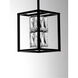 Zephyr LED 6 inch Black Mini Pendant Ceiling Light