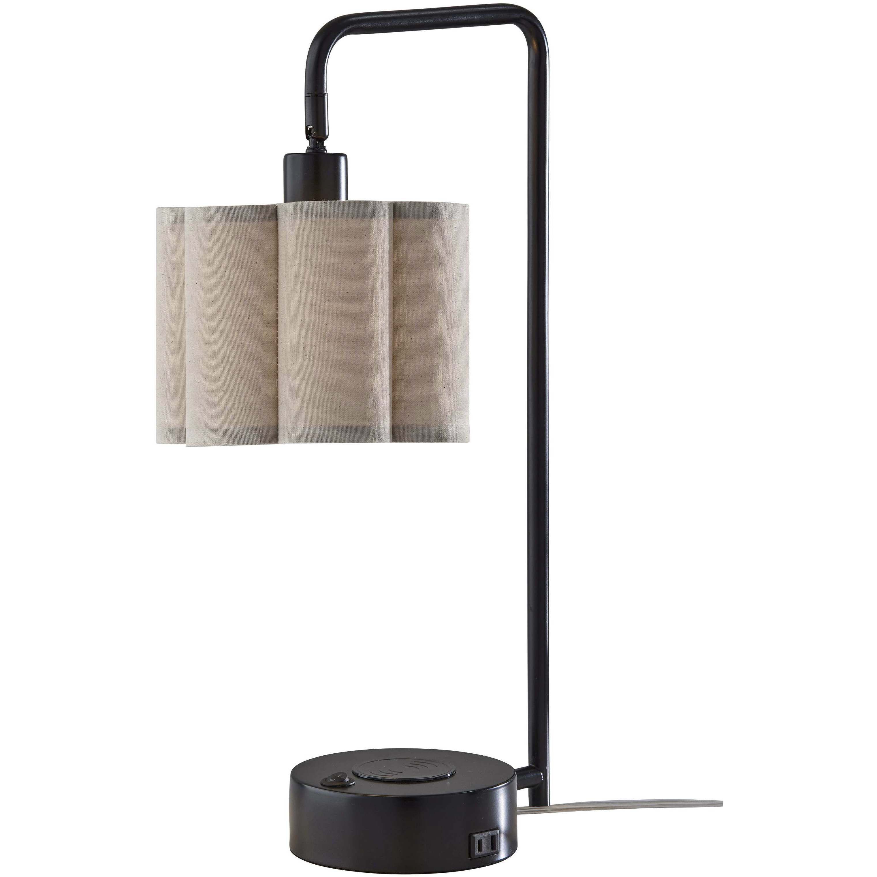 Dover 22.25 inch 60.00 watt Black Supercharger Desk Lamp Portable Light