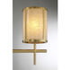 Camden 3 Light 24 inch Warm Brass Bath Wall Light