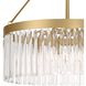 Emory 8 Light 24 inch Modern Gold Chandelier Ceiling Light
