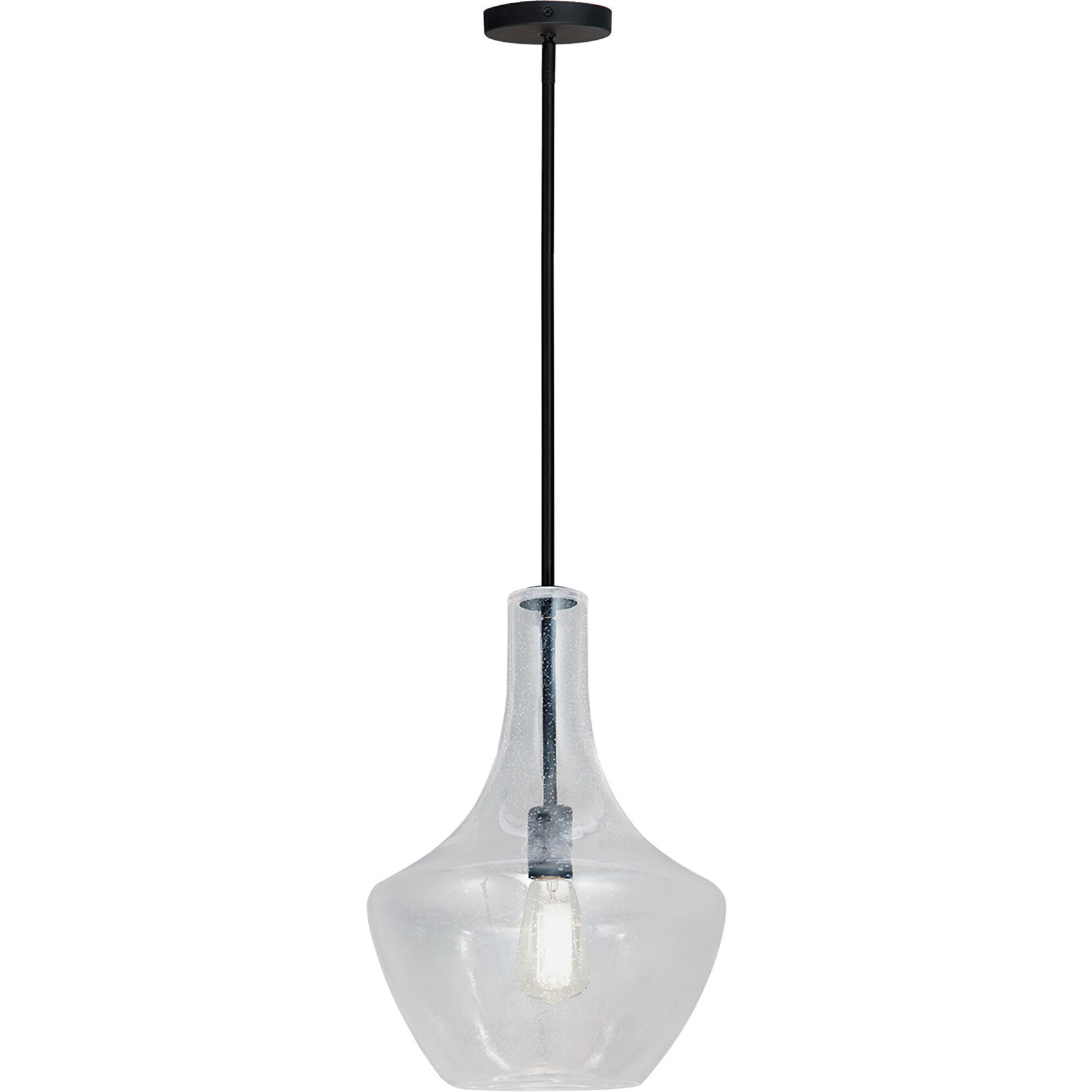 Fusion Collection - Harlow Family 1 Light 12.00 inch Pendant