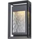 Mojo 1 Light 10 inch Black Outdoor Wall Sconce
