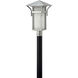 Estate Series Harbor 1 Light 19.5 inch Titanium Outdoor Post Mount Lantern
