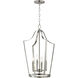 Arden 4 Light 16 inch Satin Nickel Entry Foyer Pendant Ceiling Light