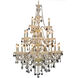 Giselle 21 Light 38 inch Gold Foyer Ceiling Light