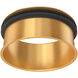 Focus 4.6 inch Gold Flushmount Ceiling Light
