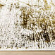Eclectic Luxe 36 X 24 inch Gold Rug in 2 x 3
