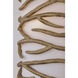 Branch Reality 2 Light 11 inch Textured Ashen Gold Wall Sconce Wall Light