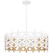 Piper 4 Light 24.25 inch Matte White Pendant Ceiling Light