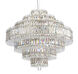 Plaza 31 Light Stainless Steel Pendant Ceiling Light in Radiance