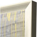 Seaside Harmony Blue and Brown and Metallic and White Framed Art, The Studio