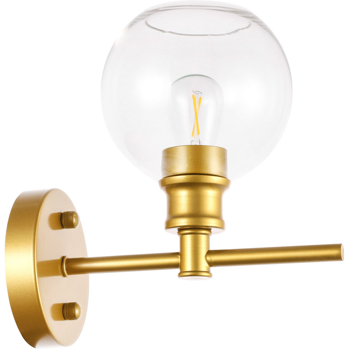Collier 1 Light 6 inch Brass Wall sconce Wall Light