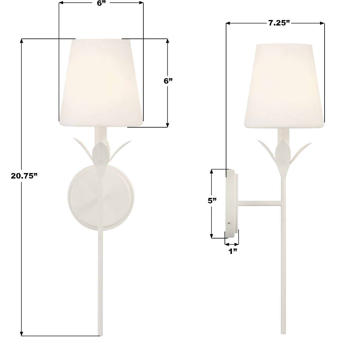 Broche Bath Sconce Wall Light