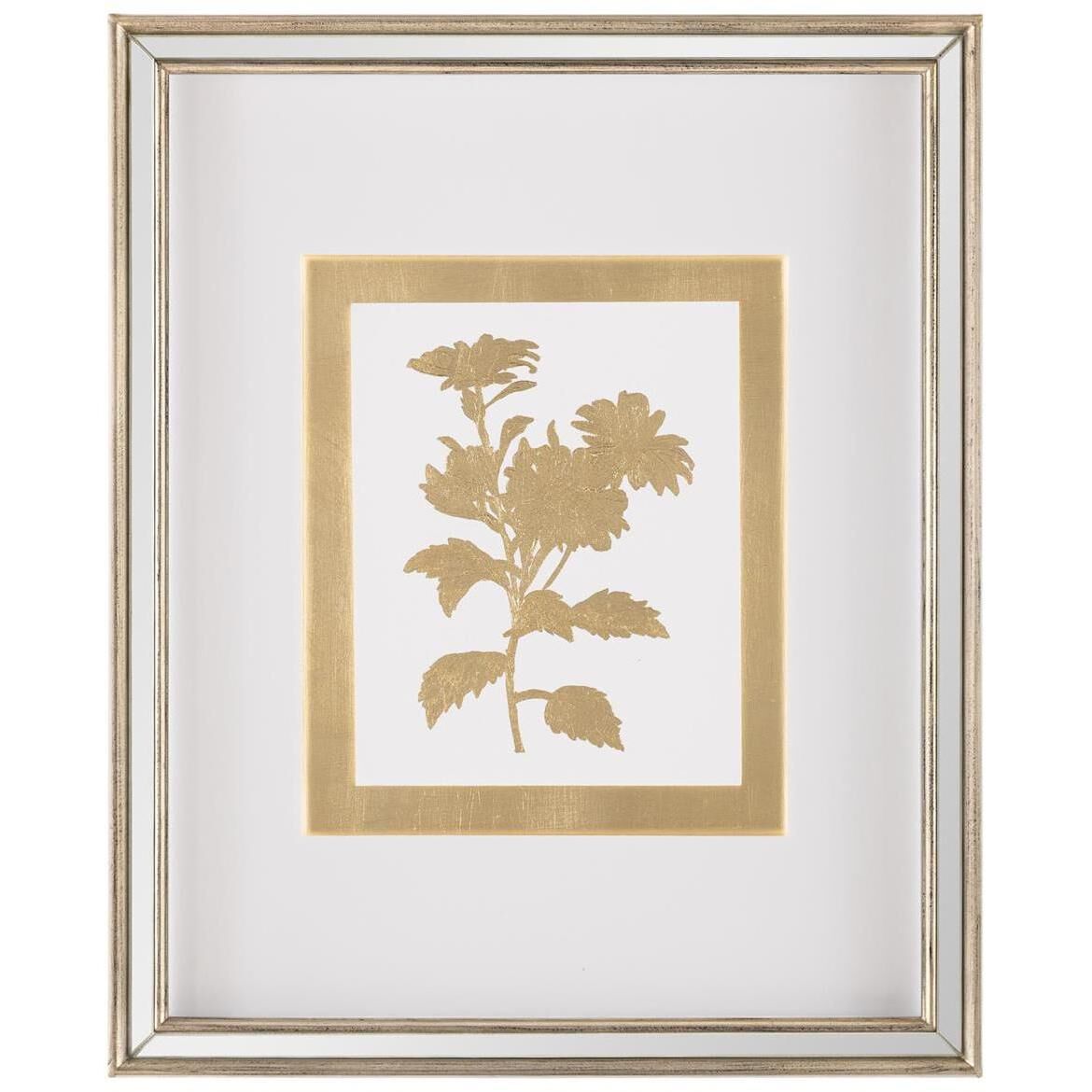 Botanicals IX Golden Wall Decor, Giclees