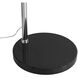 Marilyn 90 inch 60.00 watt Polished Chrome and Black Arc Floor Lamp Portable Light