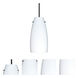 Tao 10 LED Black Cord Pendant Ceiling Light
