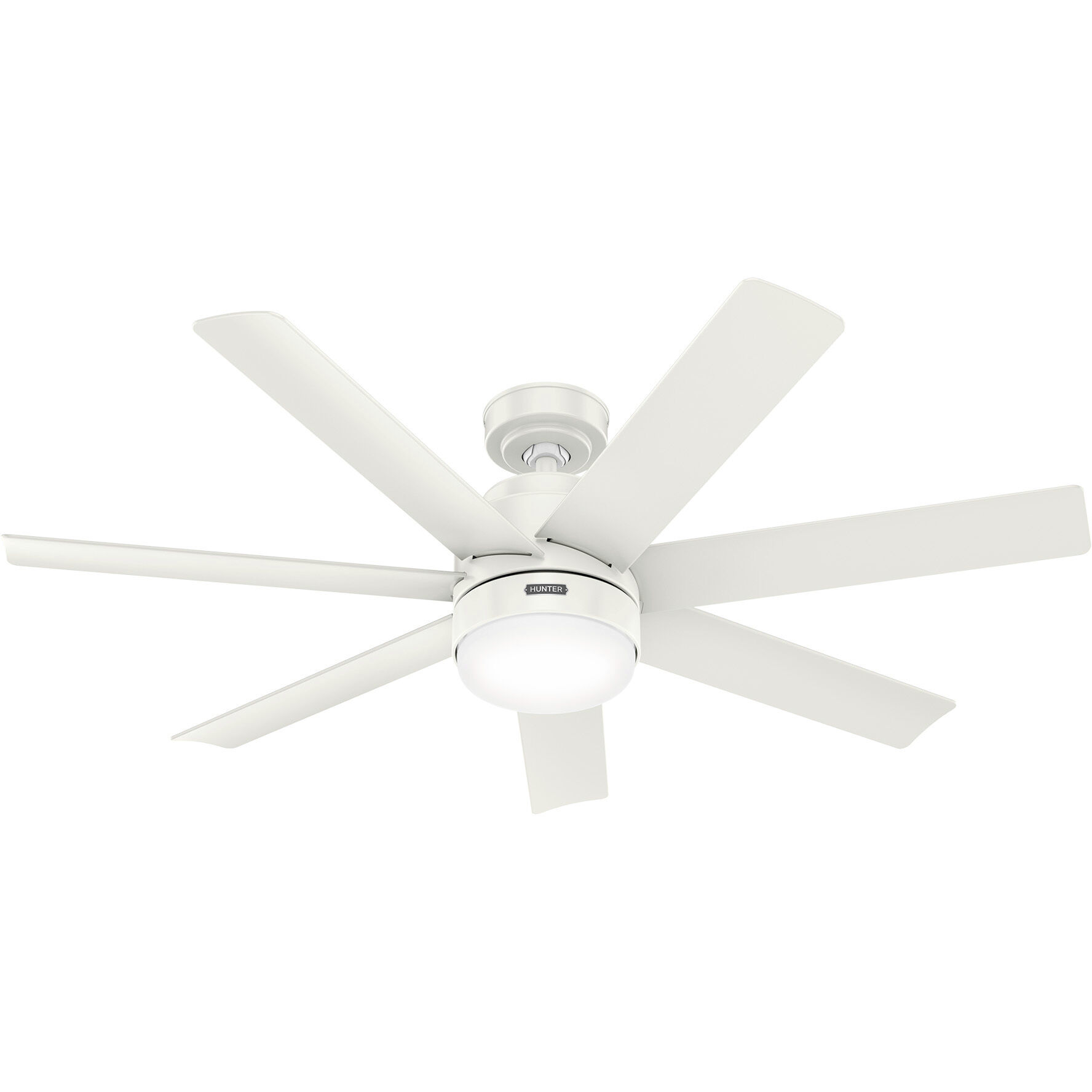 Brazos 52 inch Fresh White Outdoor Ceiling Fan