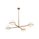 Orstyn 4 Light 48 inch Legacy Brass Chandelier Ceiling Light