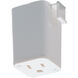 1-circuit 1 Light White Outlet Adapter Ceiling Light