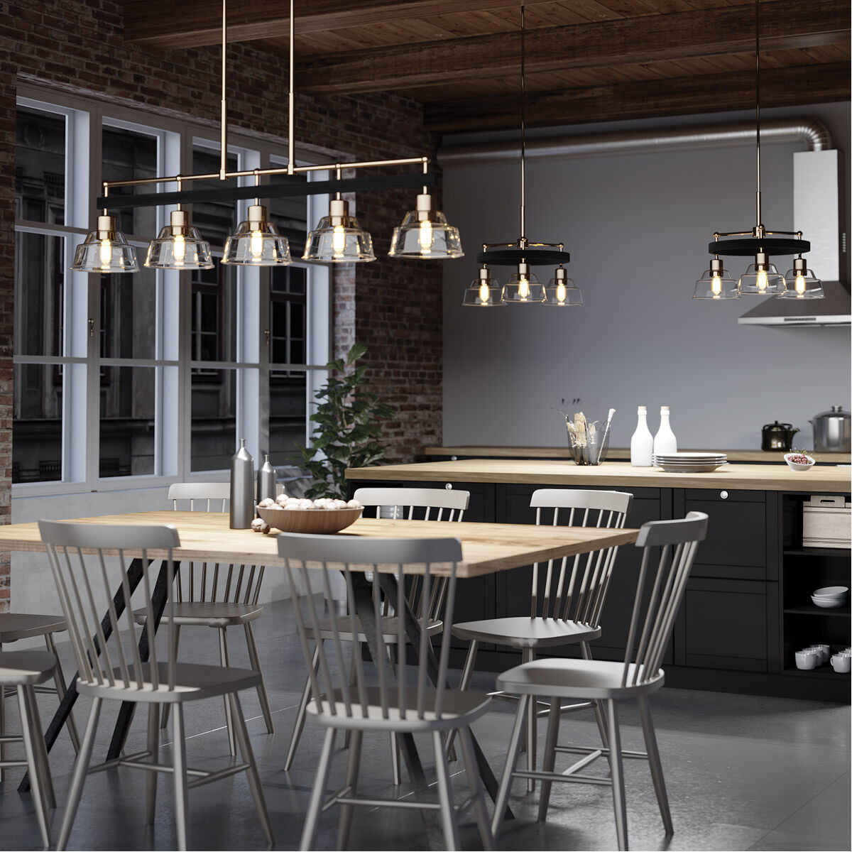 Eastmont 3 Light 23 inch Polished Nickel Chandelier Ceiling Light, 1 Tier Small