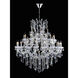 Maria Theresa 41 Light 50 inch Chrome Up Chandelier Ceiling Light