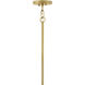 Open Air Paloma 3 Light 40 inch Lacquered Brass Outdoor Pendant