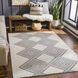 Mardin 108 X 72 inch Light Grey Rug in 6 X 9, Rectangle