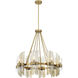 Biltmore 8 Light 30 inch Warm Brass Chandelier Ceiling Light