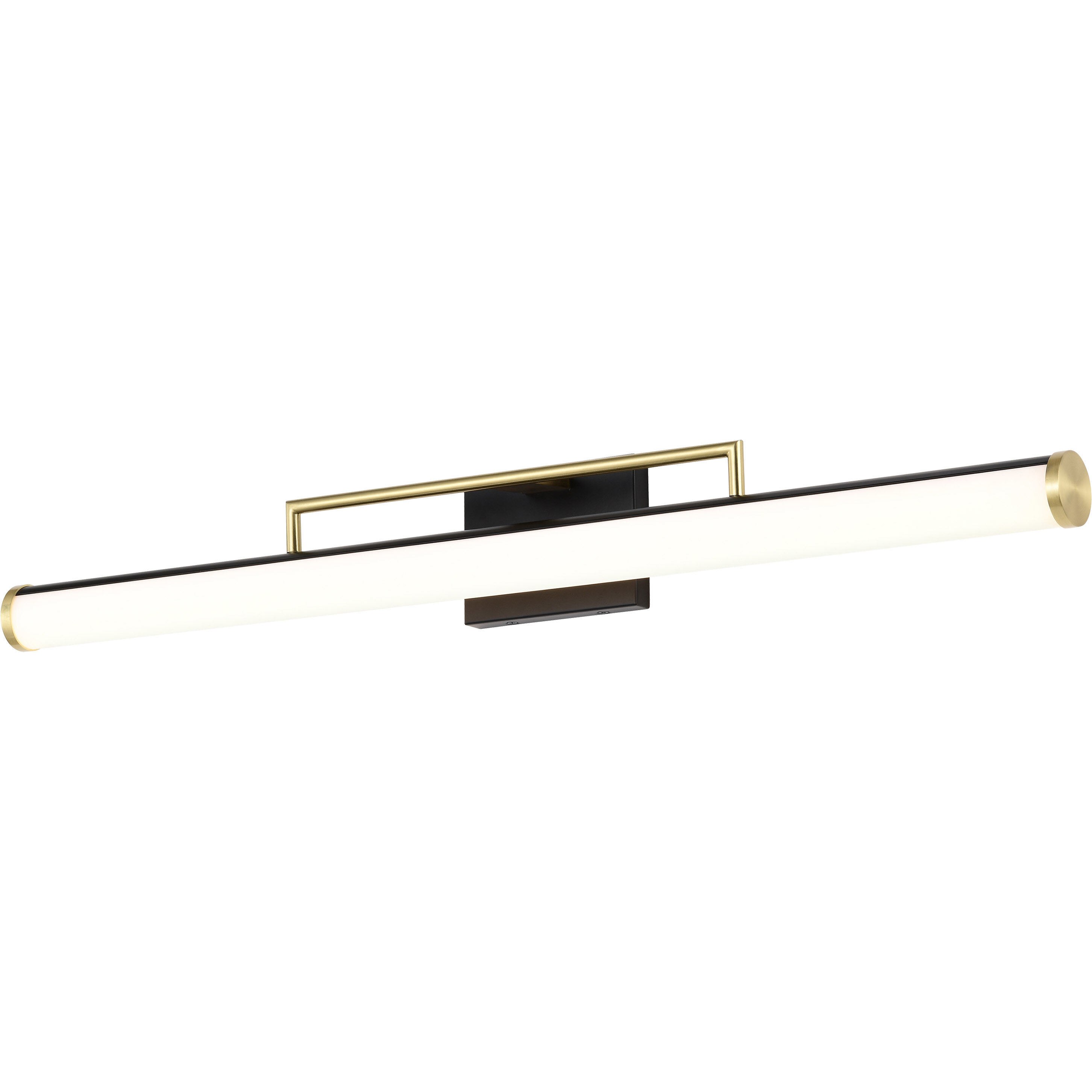 Solano LED 36 inch Matte Black Bath Vanity Light Wall Light