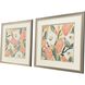 Gleeful Garden Orange and Yellow and Green and Pink Framed Art, Propac