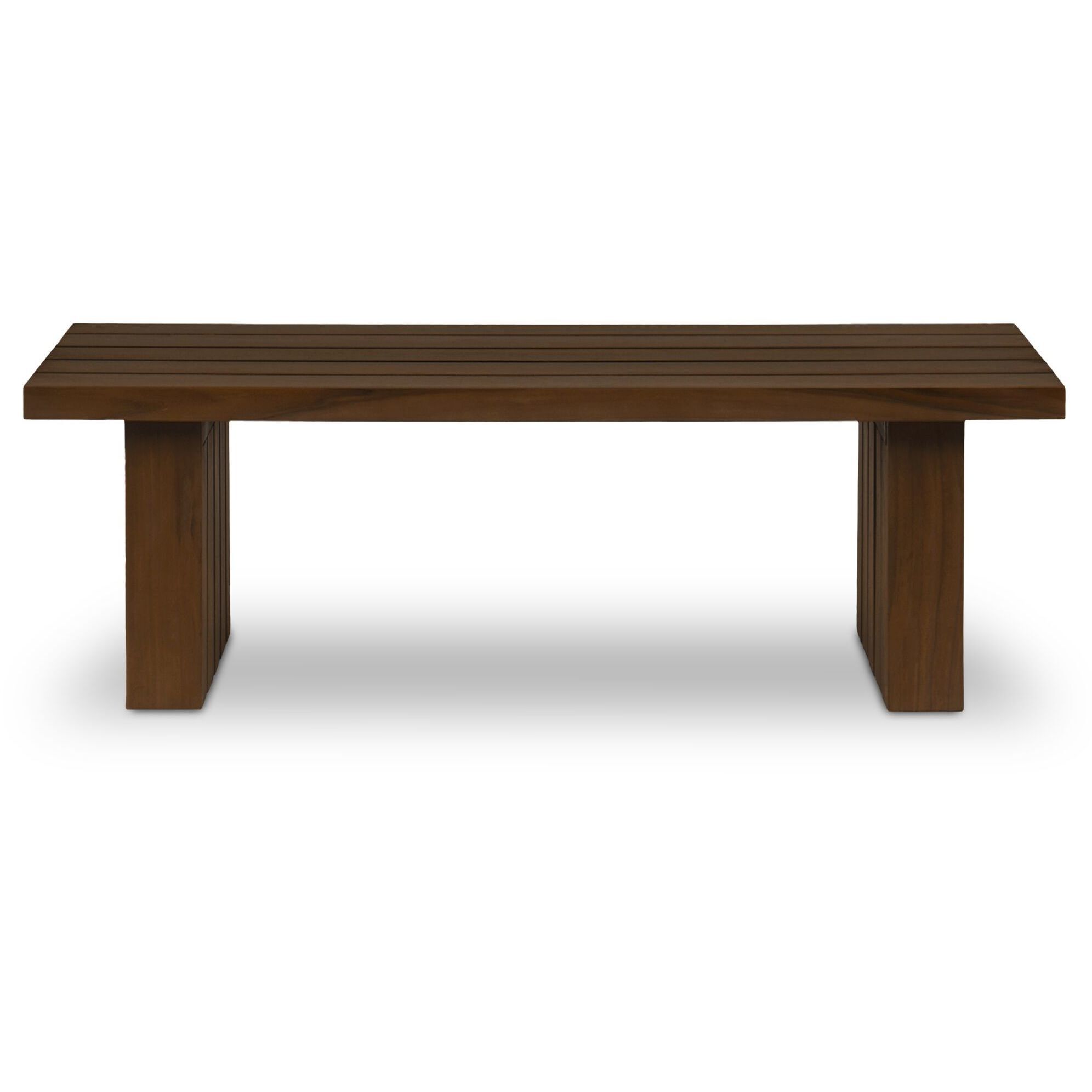 Denby 65 X 35 inch Brown Outdoor Coffee Table