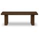 Denby 65 X 35 inch Brown Outdoor Coffee Table