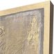 Metallica Beige and Metallic and Pink Wall Sculpture, The Studio